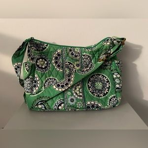 "Vera Bradley" Women's Shoulder Bag Cupcake Green Purse